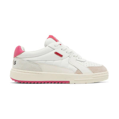 (W) Palm Angels Palm University Low 'White Fuchsia'
