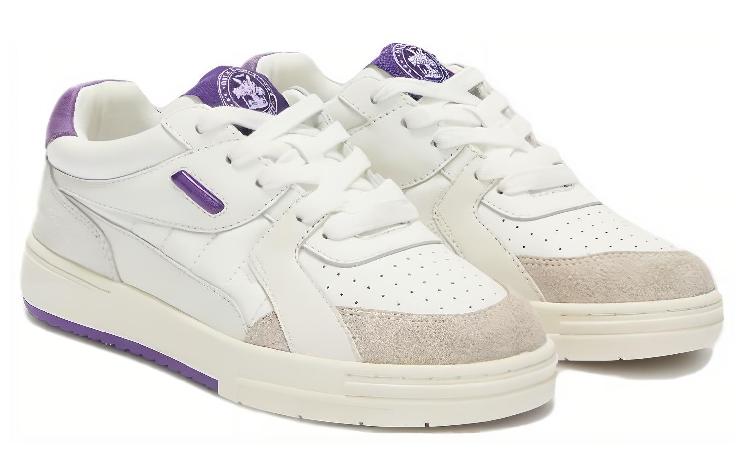 (W) Palm Angels Palm University Low 'White Purple' 圖 2