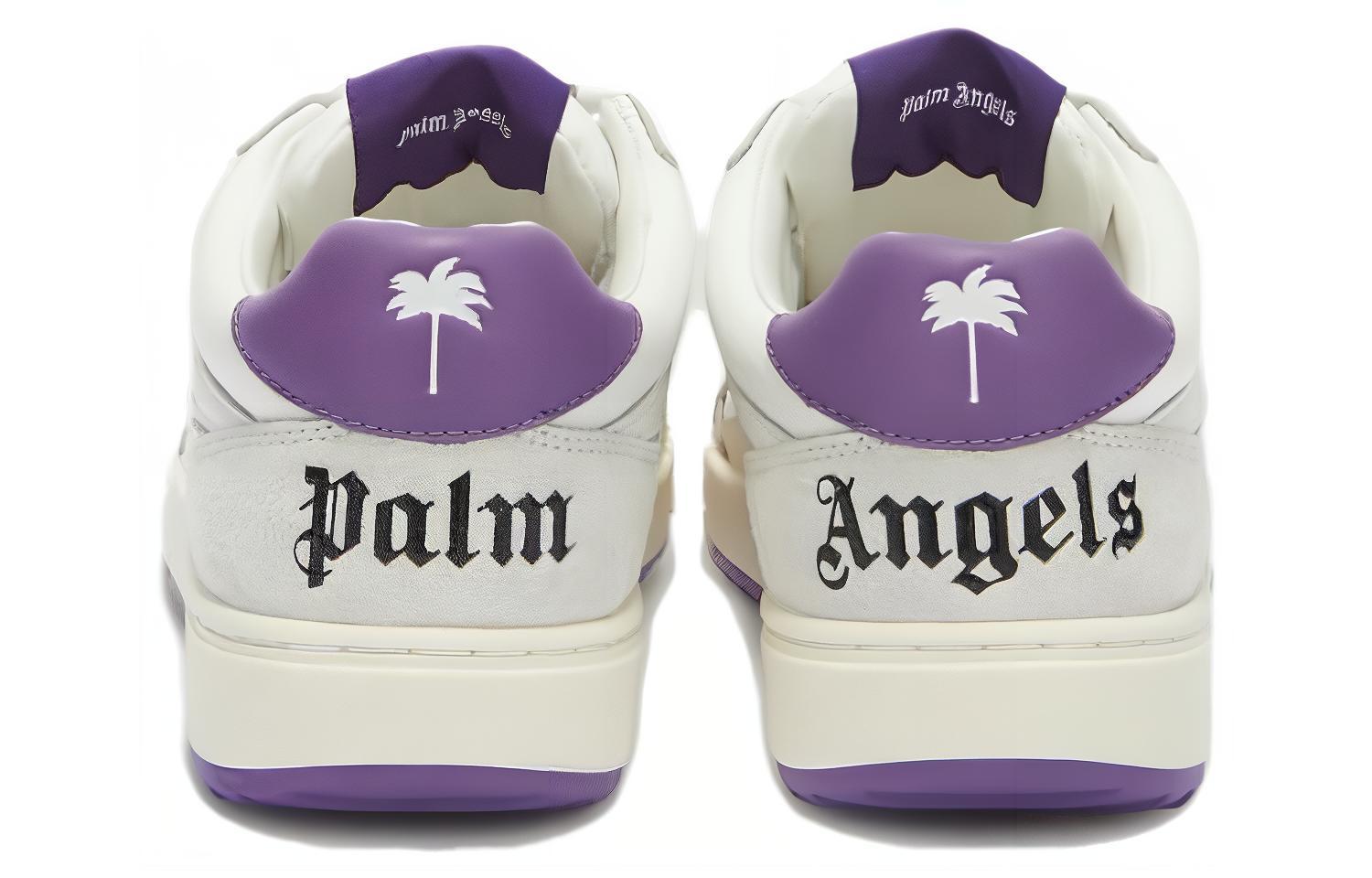 (W) Palm Angels Palm University Low 'White Purple' 圖 3