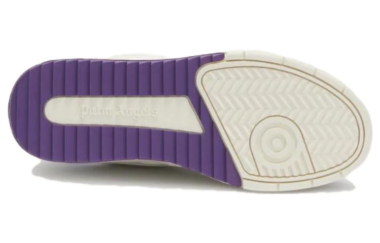 (W) Palm Angels Palm University Low 'White Purple' 圖 4