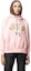 Shop (Women) Palm Angels Pink Animal Bear Graphic Pullover Hoodie PWBB023F20FLE0033060