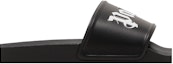 Order (Women) Palm Angels Pool Slider 'Black White' PWIC002C99PLA0031001
