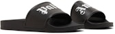 (Women) Palm Angels Pool Slider 'Black White' PWIC002C99PLA0031001