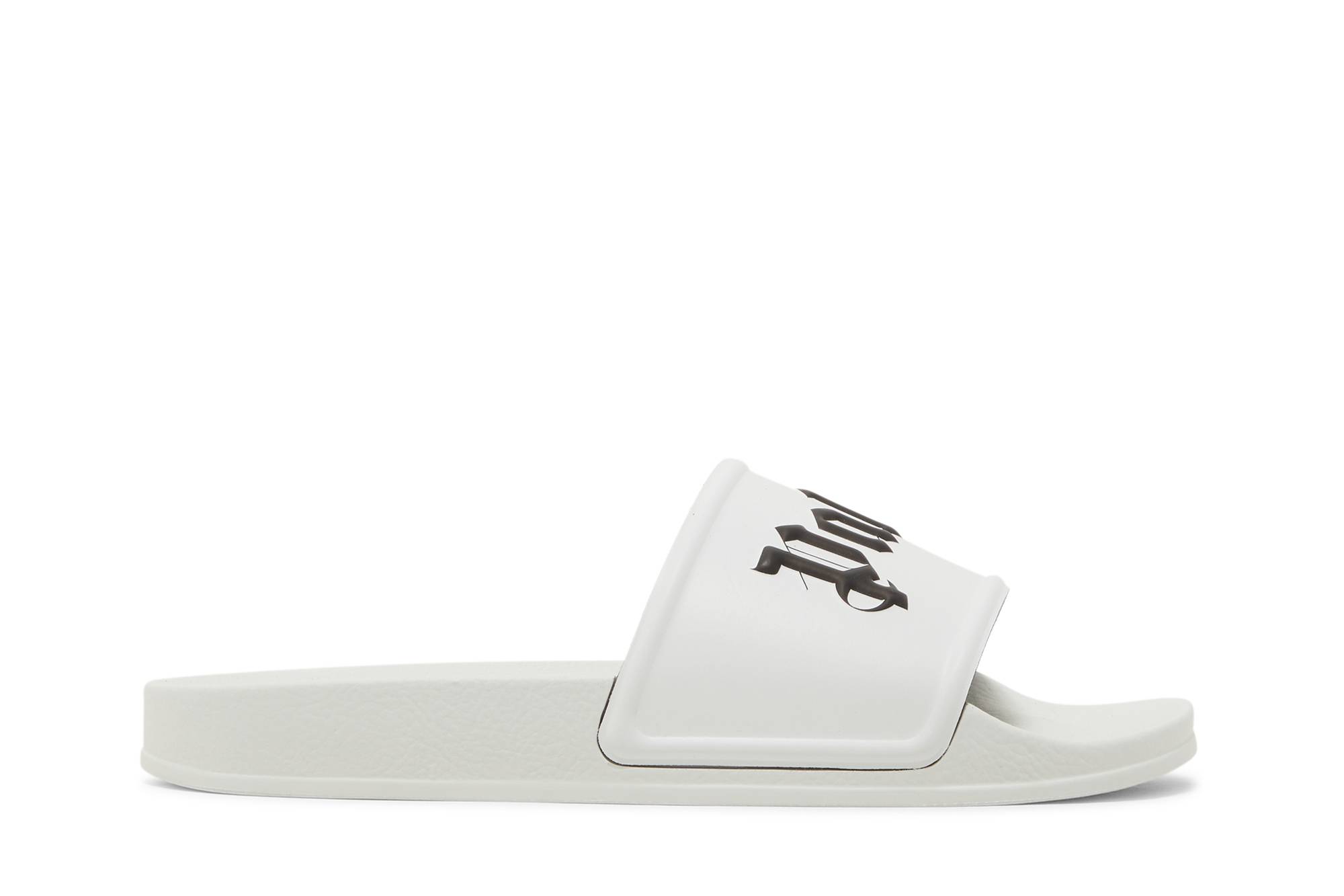 (W) Palm Angels Pool Slider 'White Black'