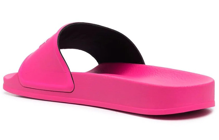 (W) Palm Angels Pool Slides Fuschia White 圖 3