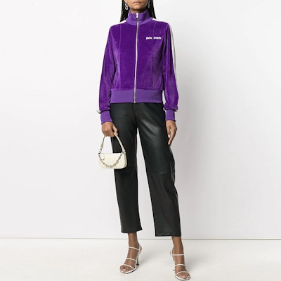 (W) パームエンジェルス パープル サイドストライプ付きフィットジャケット PWBD022F20FAB0023701 Lookbook (W) パームエンジェルス パープル サイドストライプ付きフィットジャケット PWBD022F20FAB0023701