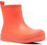 Order (W) Palm Angels Rubberen Instappers Rond Neus Laarzen ''Oranje'' PWIE004F22MAT0012000