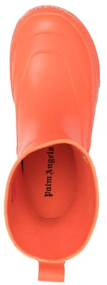 (W) Palm Angels Rubberen Instappers Rond Neus Laarzen ''Oranje'' PWIE004F22MAT0012000 Shop (W) Palm Angels Rubberen Instappers Rond Neus Laarzen ''Oranje'' PWIE004F22MAT0012000