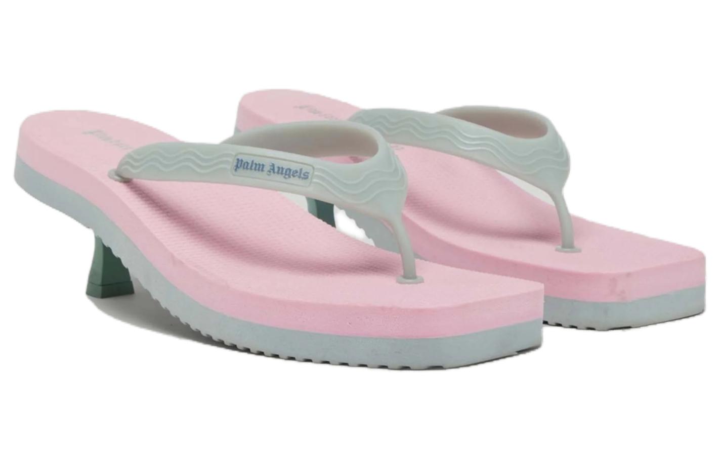 (W) Palm Angels Slide Sandal 'Pink Blue' 圖 3