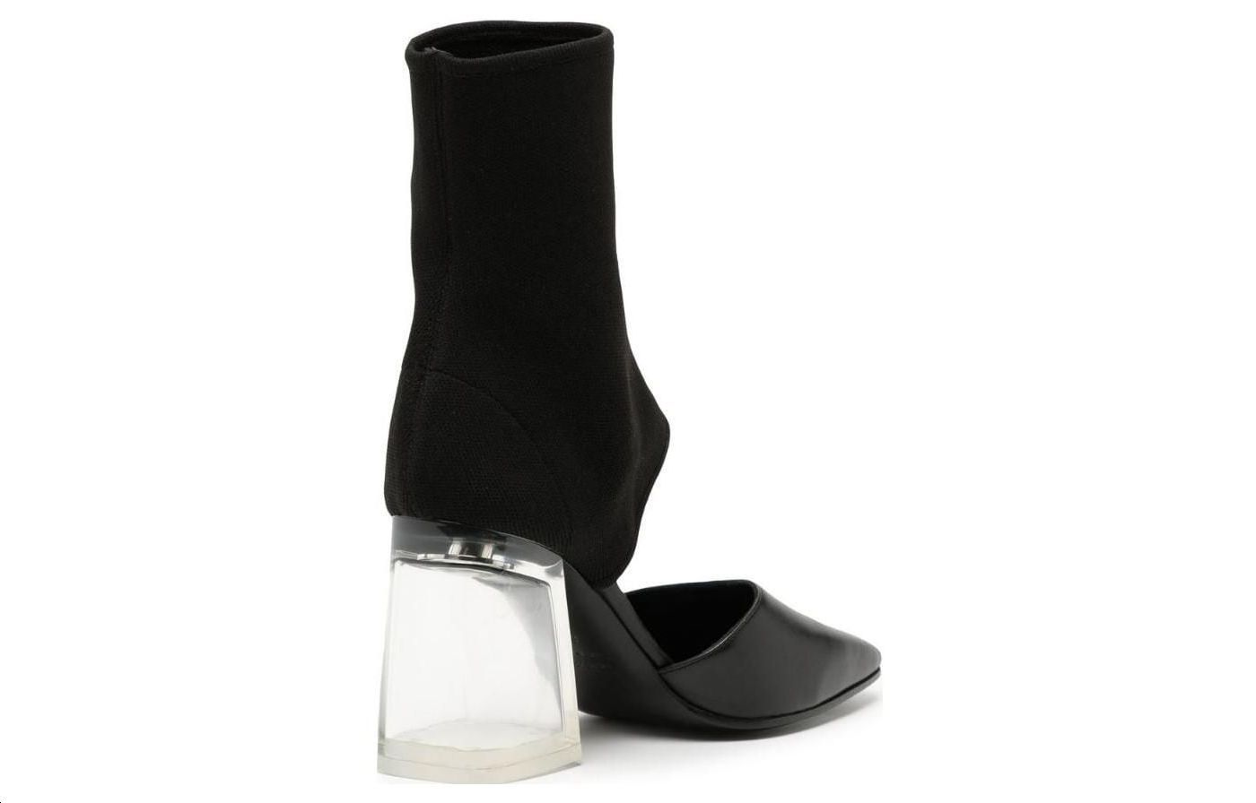 (W) Palm Angels Sock Ankle Boots 'Black' 圖 4