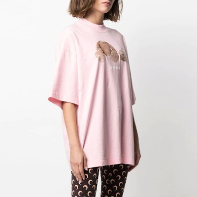 (W) Palm Angels SS21 斷頭熊粉紅色短袖T恤 PWAA017S21JER0023434 Purchase (W) Palm Angels SS21 斷頭熊粉紅色短袖T恤 PWAA017S21JER0023434