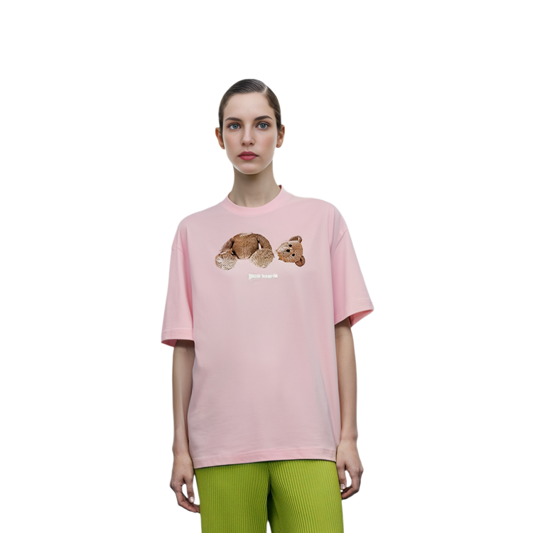 Details for (W) Palm Angels SS21 斷頭熊粉紅色短袖T恤 PWAA017S21JER0023434