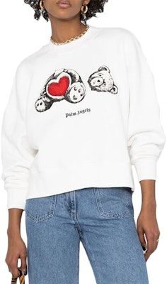 (W) 棕榈天使SS21卡通图案女款白色卫衣 PWBA01-7S21FL-E004-0401 Purchase (W) 棕榈天使SS21卡通图案女款白色卫衣 PWBA01-7S21FL-E004-0401