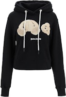 (Women) PALM ANGELS SS22 Animal Embroidered Sweatshirt Black. PWBB022C99FLE001-1060 (Women) PALM ANGELS SS22 Animal Embroidered Sweatshirt Black. PWBB022C99FLE001-1060