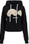 Order (W) PALM ANGELS SS22 動物刺繍スウェットシャツ ブラック PWBB022C99FLE001-1060
