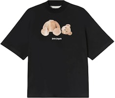 (Women) PALM ANGELS SS23 Black Logo Print Casual T-Shirt. PWAA017C99JER0021060 (Women) PALM ANGELS SS23 Black Logo Print Casual T-Shirt. PWAA017C99JER0021060