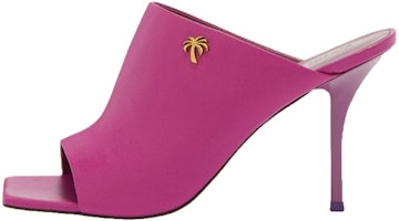 (Women) Palm Angels Stiletto Mules 'Pink' PWIH020F23LEA0013000 (Women) Palm Angels Stiletto Mules 'Pink' PWIH020F23LEA0013000
