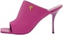 (W) Palm Angels Stiletto Mules 'Merah Jambu' PWIH020F23LEA0013000