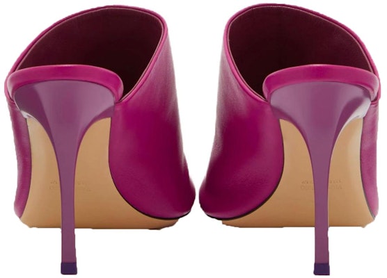 (Women) Palm Angels Stiletto Mules 'Pink' PWIH020F23LEA0013000 Lookbook (Women) Palm Angels Stiletto Mules 'Pink' PWIH020F23LEA0013000