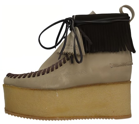 (Women) Palm Angels Suede Platform Sneakers 'Brown' PWID004F20LEA0016010 Buy (Women) Palm Angels Suede Platform Sneakers 'Brown' PWID004F20LEA0016010