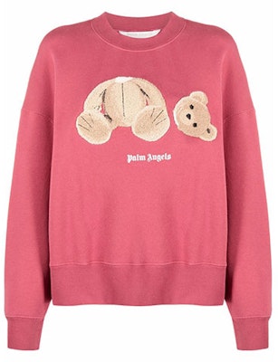 (W) PALM ANGELS Sudadera Rosa Oversize con Gráfico Osito de Peluche PWBA017F21FLE0032860 Buy (W) PALM ANGELS Sudadera Rosa Oversize con Gráfico Osito de Peluche PWBA017F21FLE0032860