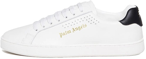 (Women) Palm Angels Tennis Logo-Embossed Low-Top Sneakers 'White' PWIA035S21LEA0010110 (Women) Palm Angels Tennis Logo-Embossed Low-Top Sneakers 'White' PWIA035S21LEA0010110