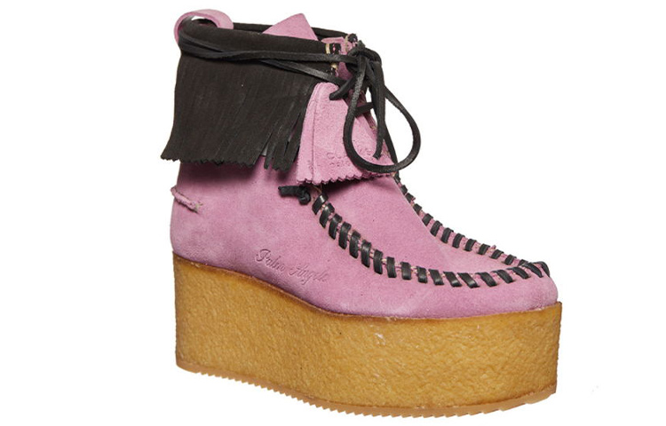 (W) Palm Angels Thick-Soled Sneakers 'Pink' 圖 3