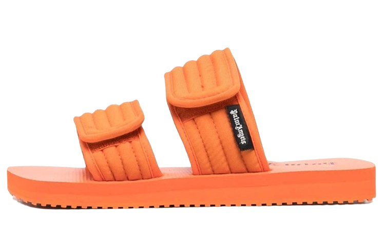 (W) Palm Angels Velcro Fashion Slippers 'Orange'
