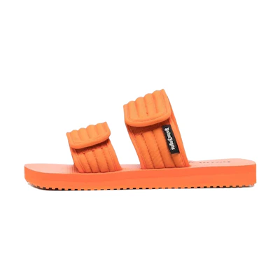 (W) Palm Angels Velcro Fashion Slippers 'Orange'