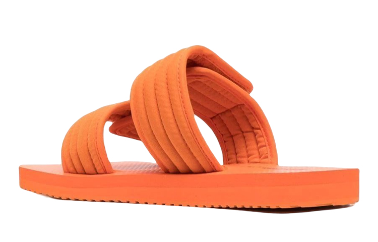 (W) Palm Angels Velcro Fashion Slippers 'Orange' 圖 3