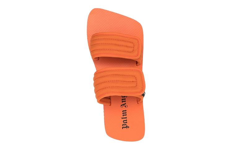 (W) Palm Angels Velcro Fashion Slippers 'Orange' 圖 4