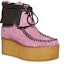 Lookbook (W) Palm Angels Wallabee Nubuck 'Merah Jambu Hitam Pita' APWID004F20LEA0013610