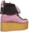 Shop (W) Palm Angels Wallabee Nubuck 'Merah Jambu Hitam Pita' APWID004F20LEA0013610