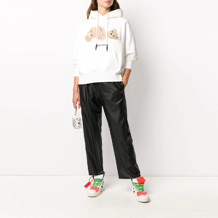 Purchase (W) 팜 엔젤스 여성용 데캐피테이티드 테디 베어 후드 집업 화이트 PWBB023F20FLE0030360