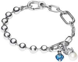 Order (W) Pandora 925純銀設計手鏈 女款 - 銀色 ZT3025