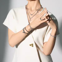 Lookbook (W) Pandora 925純銀設計手鏈 女款 - 銀色 ZT3025