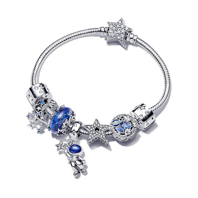 (Women) Pandora Starry Journey Charm Bracelet Set ZT2097