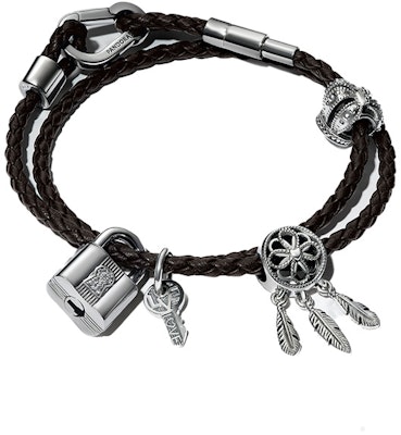 (W) 潘多拉編織設計手鍊 - 黑色 B802501 Lookbook (W) 潘多拉編織設計手鍊 - 黑色 B802501