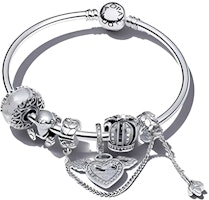 (Women) Pandora Cute Pet Angel Bracelet Set Silver. ZT2030-2 (Women) Pandora Cute Pet Angel Bracelet Set Silver. ZT2030-2