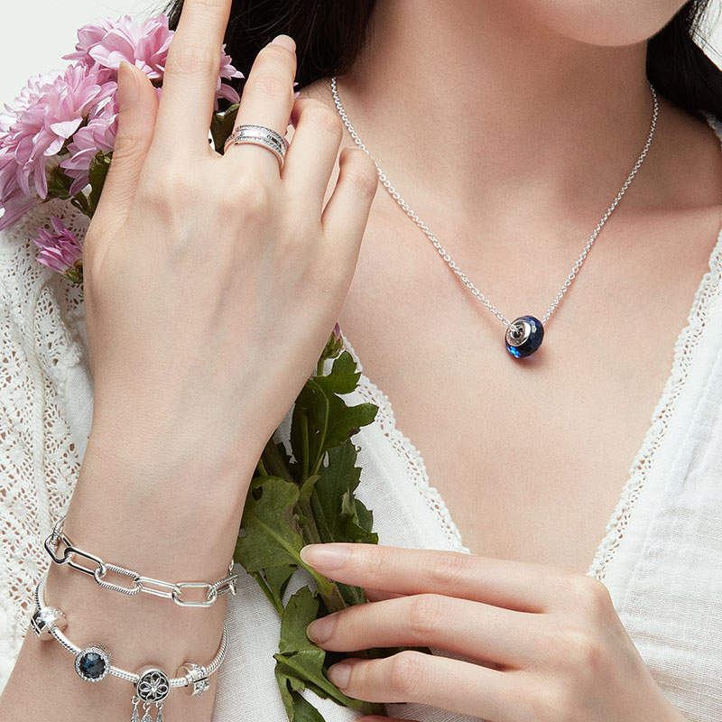 Shop (W) Gelang Perak Pandora Dream Come True 925 untuk Wanita - Perak. ZT1330