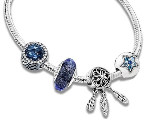 (W) Gelang Perak 925 Wanita Pandora Dreamcatcher Bintang Berkilau. SL-2 Lookbook (W) Gelang Perak 925 Wanita Pandora Dreamcatcher Bintang Berkilau. SL-2