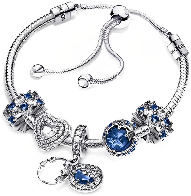 women-pandora-fashion-galaxy-sparkling-bracelet-set-925-silver-women-silver-blue-tz-0082