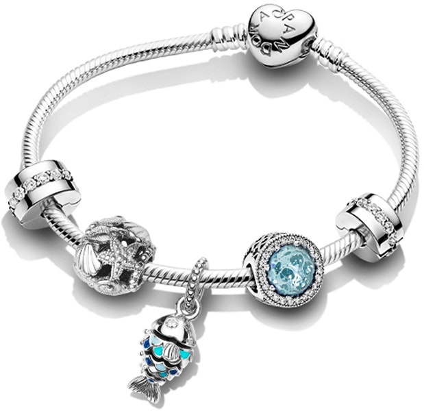 women-pandora-fun-beach-charm-bracelet-set-zt-1356