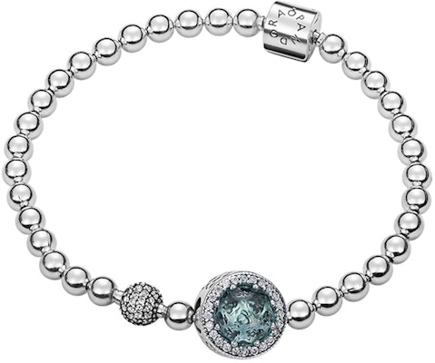(W) Gelang Wanita Pandora Glacier Blue Shining Star Bead 925 Perak - Perak. ZT-0018 Lookbook (W) Gelang Wanita Pandora Glacier Blue Shining Star Bead 925 Perak - Perak. ZT-0018