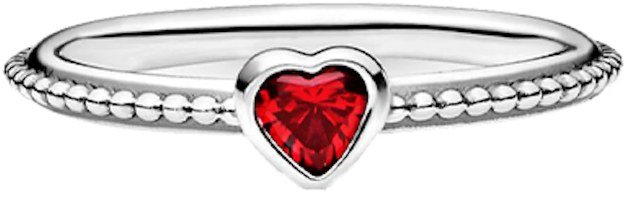 (Women) Pandora Gold & Red Heart 925 Silver Ring 190896SG Buy (Women) Pandora Gold & Red Heart 925 Silver Ring 190896SG