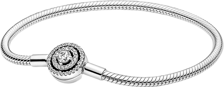 women-pandora-halo-snake-chain-bracelet-925-silver-for-women-silver-590038-c01