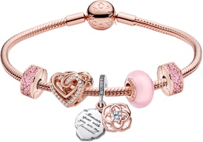 (Women) Pandora Hand-Painted Elegant Bracelet Set Multicolor Jewelry ZT1310 (Women) Pandora Hand-Painted Elegant Bracelet Set Multicolor Jewelry ZT1310