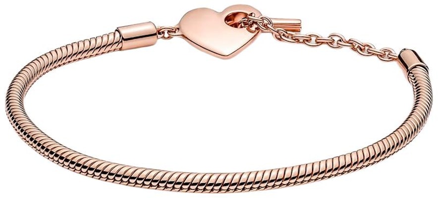 (W) 潘多拉心形吊坠合金手链女款 - 时尚优雅。 589285C00 Lookbook (W) 潘多拉心形吊坠合金手链女款 - 时尚优雅。 589285C00