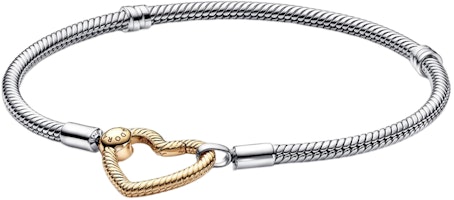 (Women) Pandora Heart Minimalist 925 Silver Bracelet for Women. 569539C00 (Women) Pandora Heart Minimalist 925 Silver Bracelet for Women. 569539C00