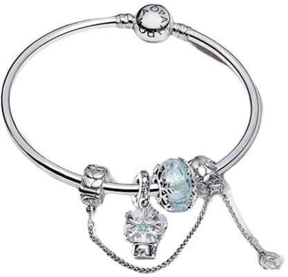 (W) パンドラ アイスブルー 925 シルバー ブレスレットセット 女性用 - エレガント&レトロ。 ZT2571 Buy (W) パンドラ アイスブルー 925 シルバー ブレスレットセット 女性用 - エレガント&レトロ。 ZT2571